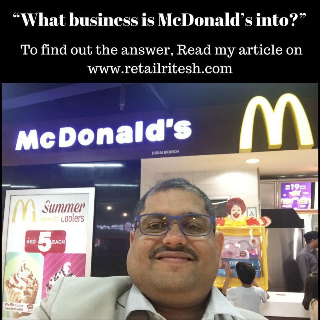 What is the Business of McDonald's? Simplifying retail