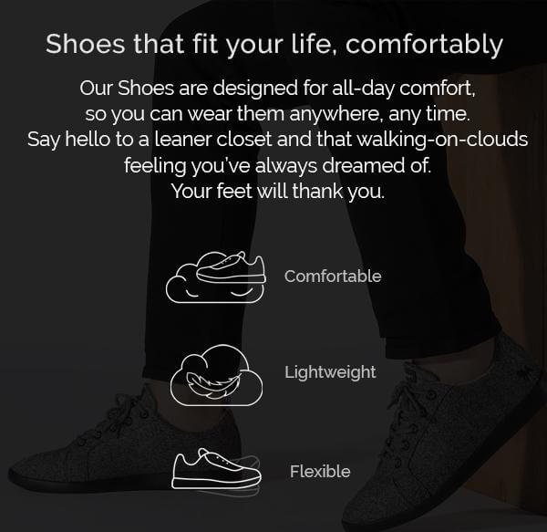shoes made from recycled plastic water bottles